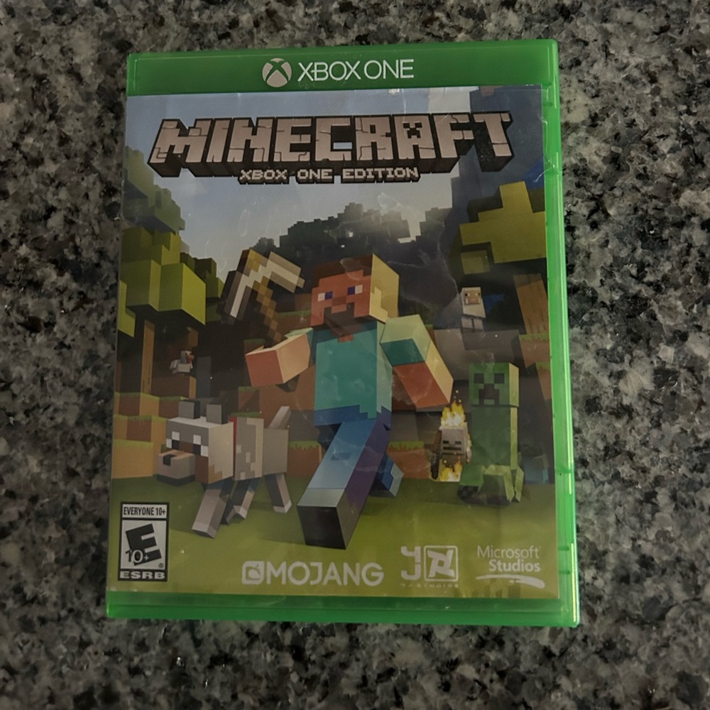 New Minecraft XBox One Game CD